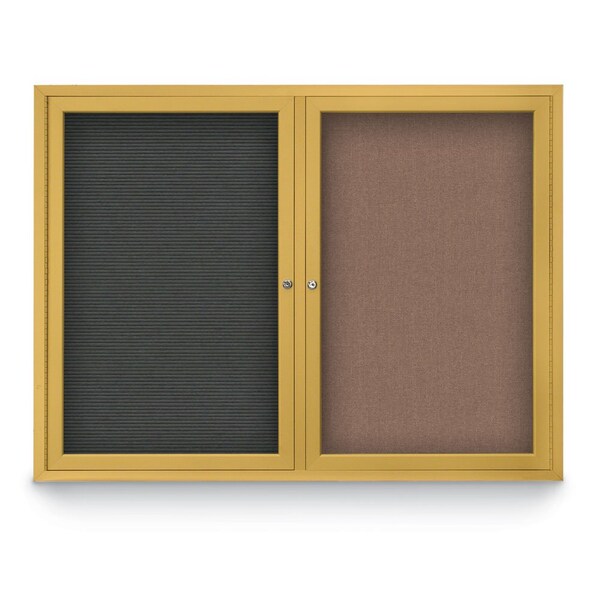 Corkboard, Rubber/Satin, 18" x 24"